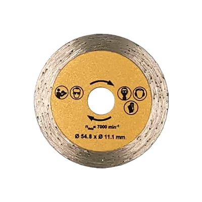 China Easy Popular 54.8mm Mini Diamond Circular Saw Blade DIY Blade for sale