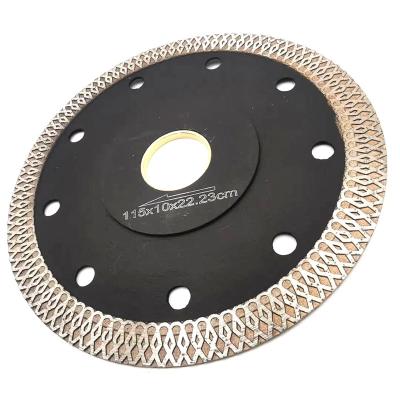 China Ceramic Diamond Saw Blade for Cutting 105mm-230mm Diamond Network Wave Saw Blade Thin Superb Hot Pressed for Cutting Ceramic for sale