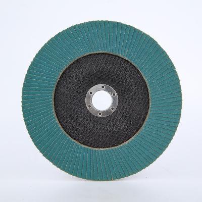 China Durable 115mm/125mm/180mm China Aluminum Fin Abrasive Zirconia Disc For Inox for sale