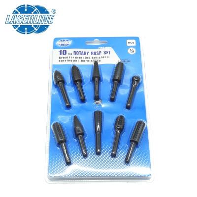 China 10pc Wood Working Tool Woodworking Rotary Folder for Woodworking Face Milling Cutter Carving Milling Cutter Electric Drill with DIY Root for sale