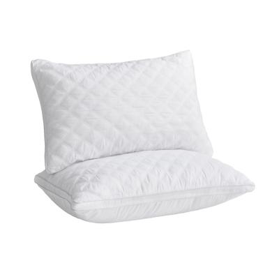 China Bestselling Rhombus Anti-Static Lattice White Sleep Pillow For Back And Side Sleepers Size Customizable Big Discount Range for sale