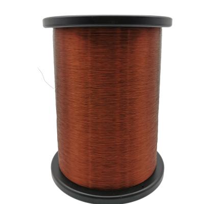 China Motor Winding Wire / Transformer Winding / Voice Coils 2UEW 155 0.3mm Copper Enameled Insulated Wire For Motor for sale