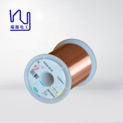 China High Quality Voice Coils 2UEW155 0.016mm Motor / Transformer / Self Winding Bonding Enameled Copper Winding Wire for sale