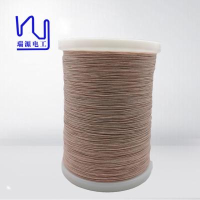 China Wireless Transformer/Charger USTC AWG38 0.1mm 95 Wire Twited Copper Litz White Silk Covered Enameled Wire for sale