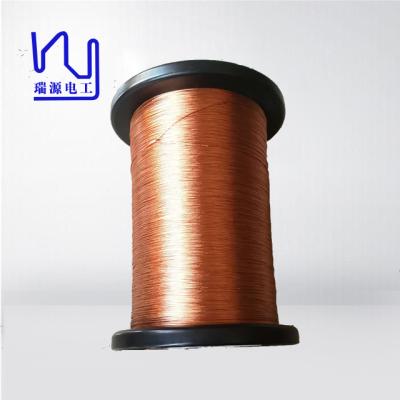 China Relays / Transformer / Solenoids Winding ETFE FEP PFA Coil / Motors Extruded High Frequency Litz Magnet Strand 0.02 - 0.5mm Twisted Copper Wire for sale