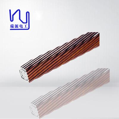 China Induction Coating Mills /E-Motors 1.2x1.2mm Rectangular litz High Frequency Rectangular Transducers /RF Transducers Wire for sale