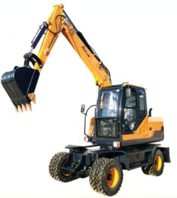 China Hotels JT9075 Wheel Excavator Good Quality And Easy To Operate for sale