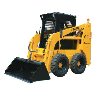 China Building Material Shops China Best Cheap Electric Mini Skid Steer Loader Wheel With Attachment Price For Sale 700kg for sale