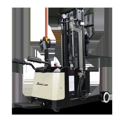 China Hotels 1.5t 3000mm Electric Reach Truck Jeakue Electric Reach Truck With EPS Power Stacker For Warehouse for sale