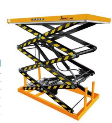 China Hotels Hydraulic Lift Platform Scissor Lift Electric Stationary Lift Table for sale