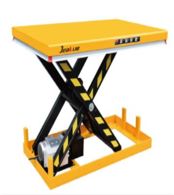 China Hotels 1000kg 1500kg Fixed Electric Lift Table Electric Lift Platform for sale