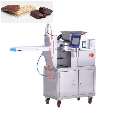 China Wholesale Price Green Health Dates Bar Extruder Dates Bar Cutting Machine Workshop Protein Bar Making Machine With High Capacity for sale