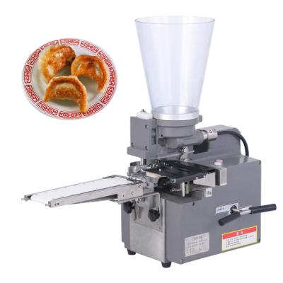 China Japanese Snack Factory Semi Automatic Dumpling Making Machine Gyoza Making Machine Fried Dumpling Wrapping Machine For Retail for sale