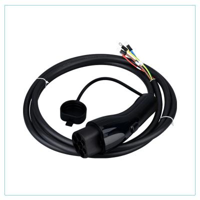 China 80A EV Charging Plug 2000V DC Fast Gun Charging Connector IP55 for sale