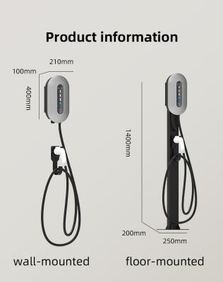 Chine 50 Hz 220 V 7 kW 32 A Chargeur électrique à courant alternatif couvre toutes les zones de signal Chargement intelligent à vendre