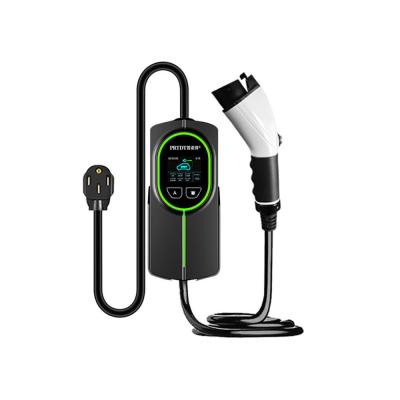 China 9.6KW 32a Type 1 Type 2 Portable EV Car Charger For Electric Vehicle Charging for sale