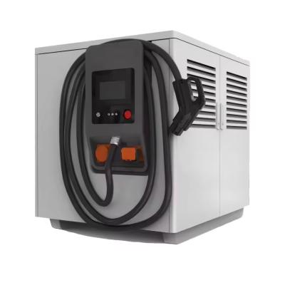 China CCS2 CCS1 GB/T 65Kwh 60Kw Mobile EV Charger  Liquid Cooling For Road Emergency for sale