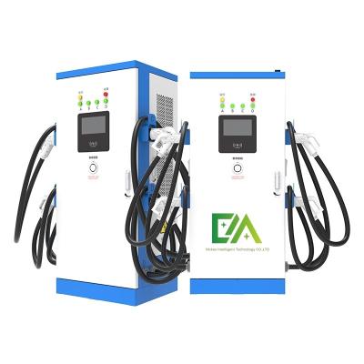 China Four-Gun Charging Station 120KW 160KW Commercial Floor Charging Station Four-Gun Charging Pile GBT CCS for sale