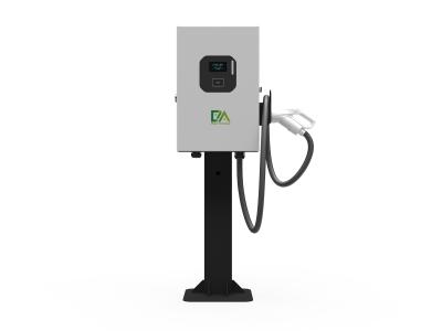 China Household And Commercial 20KW 30KW 40KW Post Single-Gun DC Electric Vehicle Fast Charging Pile for sale