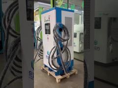 160KW four guns integrated EV charger station