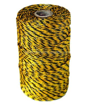 China Easily Assembled Control 2.5mm Wild Animal Electric Fence Polywire for sale