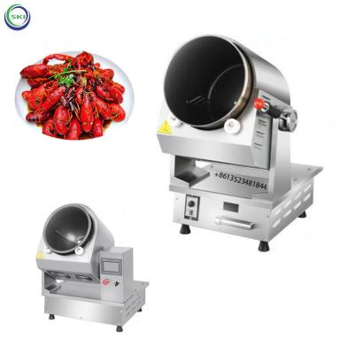 China Industry Automatic Stir Fry Machine Electric Cooker Machine Fully Automatic Energy Saving Efficient Wok Cooking Machine Cooking Robot for sale