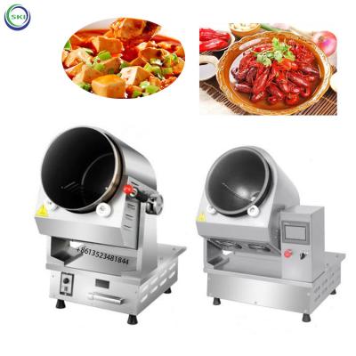 China Full Automatic Efficient Energy Saving Kitchen Cooking Machine Robot Cooking Machine Commercial Gas Stir Fry Industrial Machine for sale