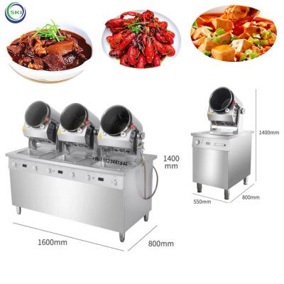 China Fully Automatic Efficient Energy Saving Automatic Intelligent Cooking Robot for Hotel Restaurant Cooking Machine Automatic for sale