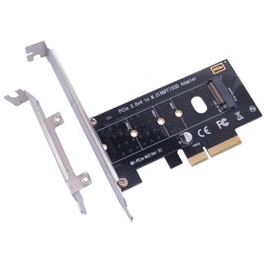 China Ngff Adapter Support Protocol Dual M Key PCI Express X4 Card Riser Adapter for 2230-2280 ssd m2 pcie x4 to m2 pcie to nvme adapter pcie to m2 adapter for sale