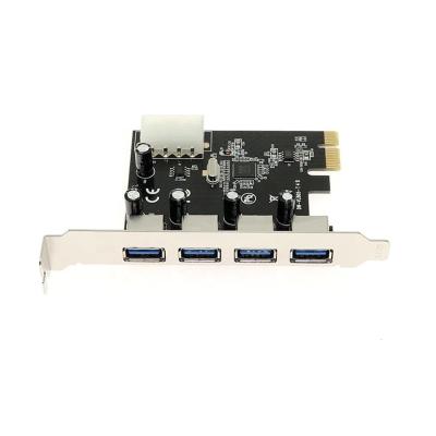 China FOR Laptop Expend Ports Computer Pcie To Usb3.0 Riser Card PCI Express 1x pcie 1 To 4 Usb 3.0 Multiplier Splitter Hub 1x To 16x Adapter for sale