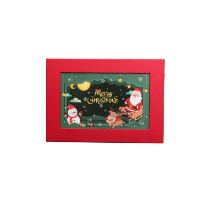 China New Recycled Materials Style Christmas Gift Box Christmas Gift Boxes Christmas Gift Boxes for sale