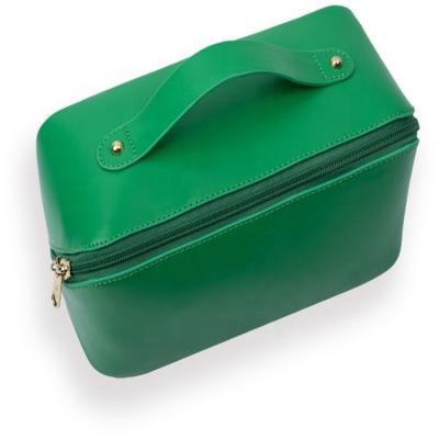 China Lady Fashion Leather Cosmetic Bag Storage Bag Irregular Shaped Cosmetic Bag for sale