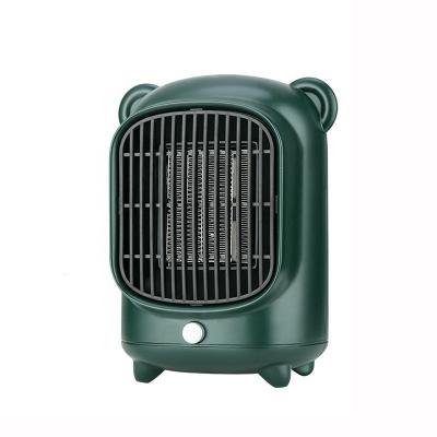 China Household Small Office 110v 500w Personal Portable Office Room Hotel Mini PTC Air Heating Electric Heater for sale