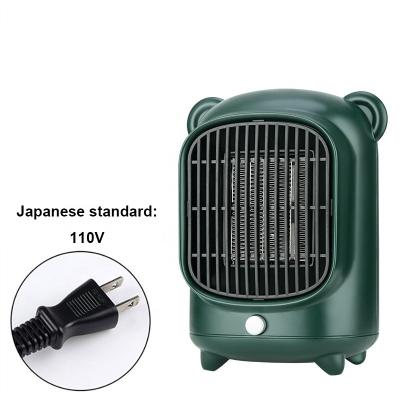 China 2022 Hot Selling High Quality High Quality Mini Desk Top Electric Fan Hotel New Arrival Small Electric Heaters Heaters for sale