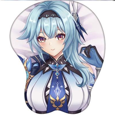 China Protect Breast Two-Dimensional Sexy Hot Pictures Japanese Anime Naked Hand Wrist Protection Animation Girls Mouse Pad for sale