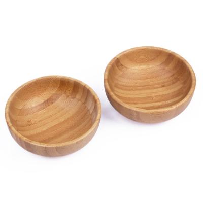 China Sustainable home kitchen large natural reusable wooden salad bowls with salad spoon acacia wood bamboo salad bowl set for sale