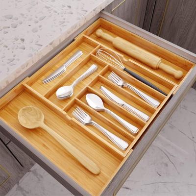 China Counter top Factory selling extendable drawer storage unit  drawer organiser  makeup organiser drawers cutlery organizer kitchen for sale