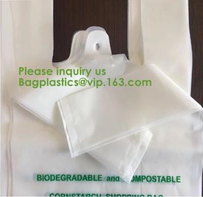 China custom printed logo biodegradable compostable trash dog poop bag for kitchen waste,100% Biodegradable Bags Compostable M for sale