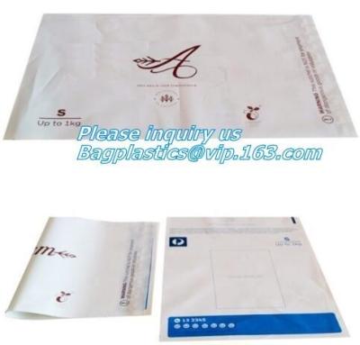 China Custom biodegradable plastic mailer bag with logo, bio Poly mailers Shipping Envelopes Bags Plastic Security Mailing Pac for sale