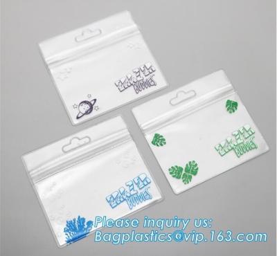 China Top grade zip lock clear PVC anti-oxidation Jewelry bag/ jewelry packaging PVC oxidation resistance plastic bag with zip for sale