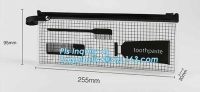 China Flat Pouch Bag Type Clear PVC Plastic Slider Zip lockk bag, swimwear packaging eva bags,slider zipper bags for towel, slid for sale