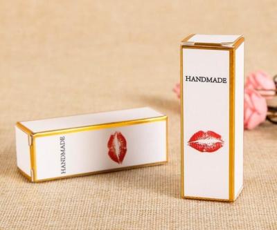 China Cosmetic lipstick Recycled Folding Custom Cardboard Paper Gift Cosmetic Luxury Packaging Box,gift packaging paper flower for sale