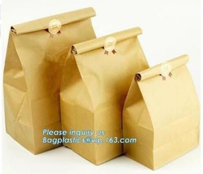 China promotion gift bag bagease kraft paper bag fast food paper bag,take away fast food grade brown bread low cost paper ba for sale