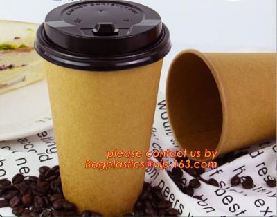 China PLA Compostable Cups, Single wall paper cups, Double wall paper cups, Ripple wall paper cups, Soup Cup, Bowl, Handle pap for sale