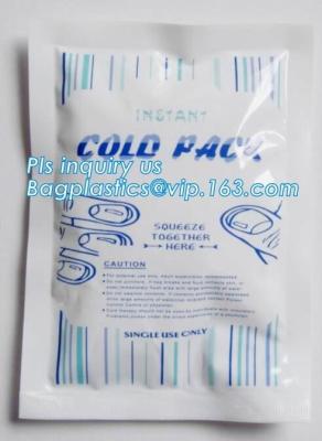 China customized PVC soft medical cool gel pack, reusable ice pack customized cool gel eye mask, cool thermal instant ice gel for sale