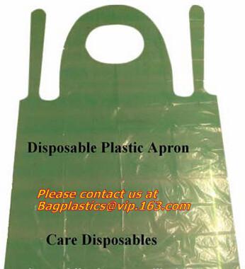 China Plastic Clear Medical Disposable Polythene Apron,Disposable PE Personal Cleaning Plastic Apron from China BAGEASE PACKAG for sale