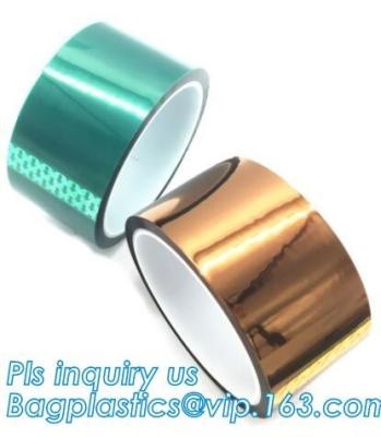 China Acrylic Polyester Film Tape Double Sided PET Tape for Banner,PET 50mm*50m hot sale security tape for sealing bagease for sale