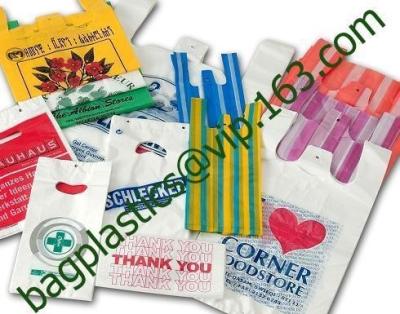 China Thank You T-Shirt Bags (350 Count), Plastic - Bulk Shopping Bags, Restaurant Bag - T-Shirt Plastic Bags in Bulk - (11.5