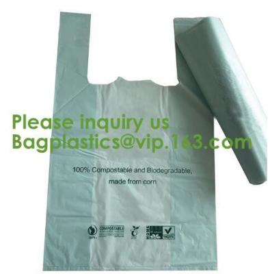 China 100% Biodegradable Plastic Trash Bag Compostable Garbage Bag 100% Biodegradable and Compostable Plastic Garbage Bag dog for sale