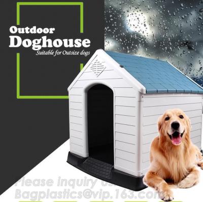 China Different plastic dog house/ pet kennel/garden house for dog, Eco Friendly Plastic Dog House/Durable Cat Plastic House for sale